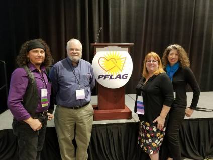 PFLAG National Conference 2017 with my Jacksonville Chapter and Judi Herring, M.D.