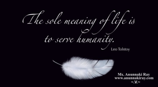 The Sole Meaning of Life:Leo Tolstoy