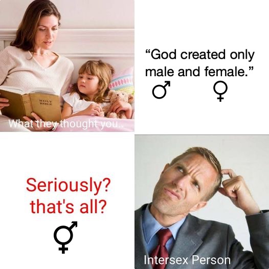 God Created Intersex Too.